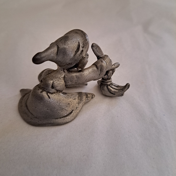 Disney Dopey FINAL SALE Vintage 1997 60th anniversary pewter figurine excellent - Picture 3 of 9